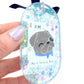 Pug Bag Charm - Most Special Boy (Black Pug)