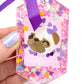Pug Bag Charm - Most Special Girl (Fawn)