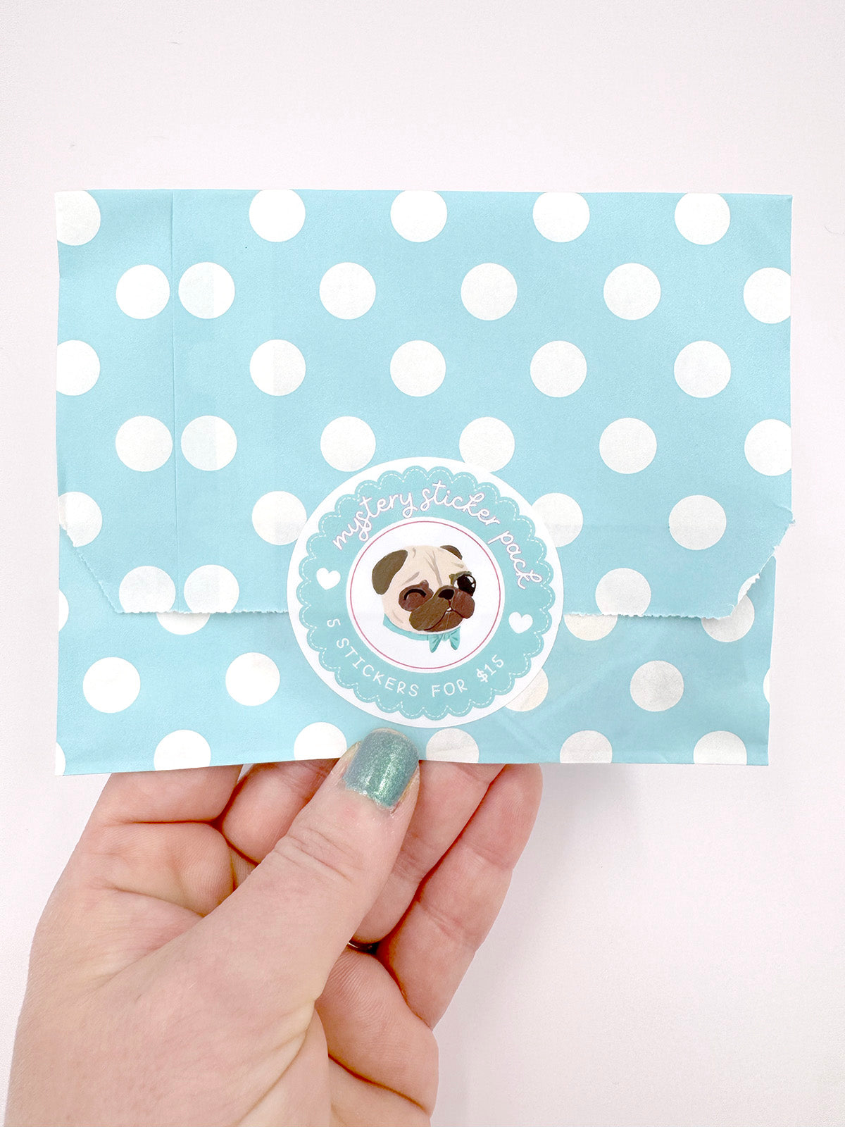 Pug Sticker Mystery Grab Bags
