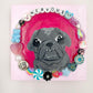 Nervous - Original Pug Painting - 100 Paintings Unleashed no. 9