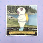 Pug Adventure Club - Fun Pug Vinyl Sticker