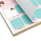 Fawn Pug Weekly Planner Letter Size Notepad