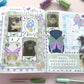 Chubby Butterflies Pug Art Journaling Kit -  Printable Instant Download