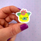 Rainbow Pug Faces - Vinyl Sticker Sheet