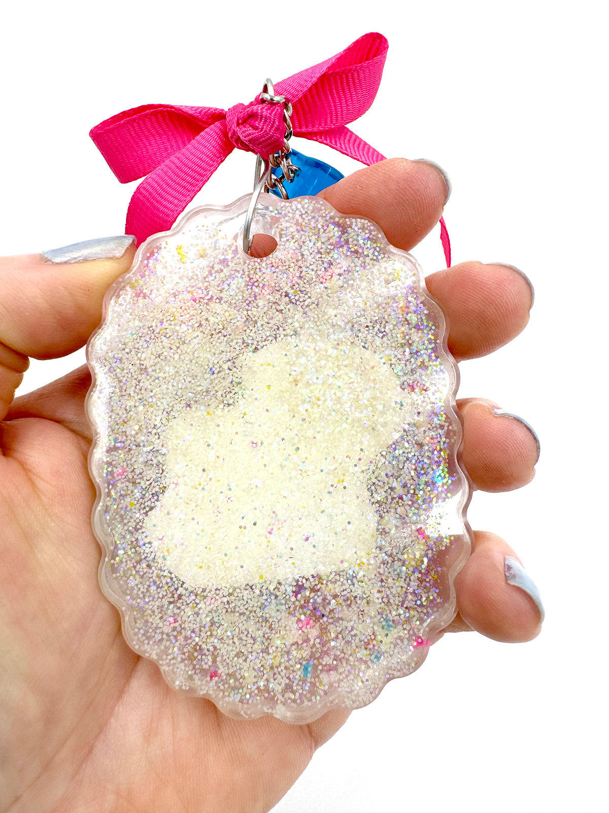 Pug Bag Charm - Roller Derby Pug