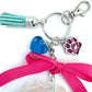 Pug Bag Charm - Roller Derby Pug