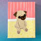 Contemplative Pug - 2025 Miniature Painting Collection - 34/50