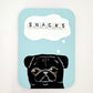 Snacks - Original Pug Painting - 100 Paintings Unleashed no. 40