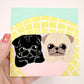 As Snug As Two Pugs In A Rug - Original Pug Painting - 100 Paintings Unleashed no. 57