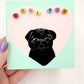 Soul Pug - Original Pug Painting - 100 Paintings Unleashed no. 60
