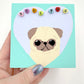 Soul Pug - Original Pug Painting - 100 Paintings Unleashed no. 59