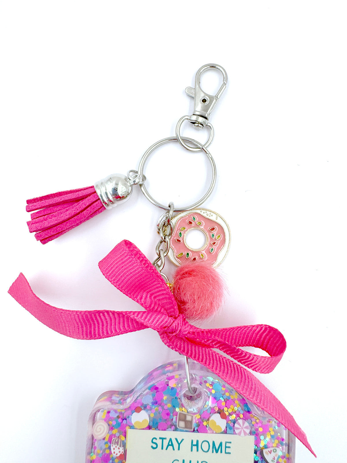 Pug Bag Charm - Stay Home Club