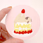 Piece Of Cake! - Original Pug Painting - 100 Paintings Unleashed no. 33