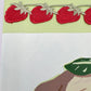 Strawberry Pug - Original Pug Painting - 100 Paintings Unleashed no. 21