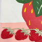 Strawberry Pug - Original Pug Painting - 100 Paintings Unleashed no. 21