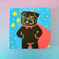 Superhero Pug - 2025 Miniature Painting Collection - 41/50