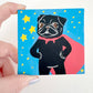 Superhero Pug - 2025 Miniature Painting Collection - 41/50
