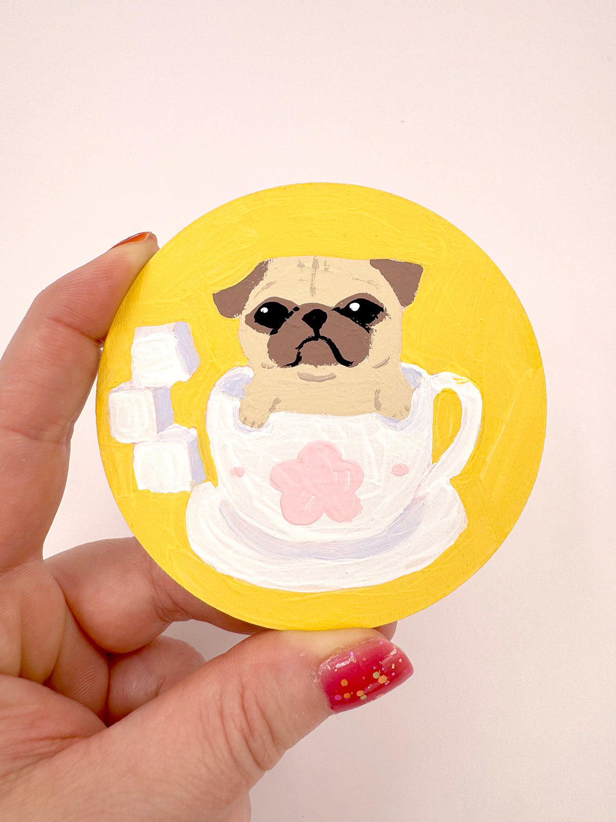Sugar & Spite - Original Pug Painting - 100 Paintings Unleashed no. 29