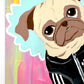 Sports Day - Original Pug Painting - 100 Paintings Unleashed no. 20