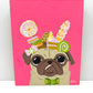 Crown of Treats - Original Pug Painting - 100 Paintings Unleashed no. 22