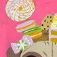Crown of Treats - Original Pug Painting - 100 Paintings Unleashed no. 22