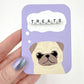 Treats - Original Pug Painting - 100 Paintings Unleashed no. 39