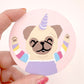 Unipug Power - Original Pug Painting - 100 Paintings Unleashed no. 32