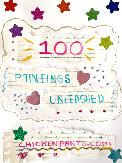 Dreamtime - Original Pug Painting - 100 Paintings Unleashed no. 3