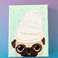 Whipped Cream Pug - 2025 Miniature Painting Collection - 46/50