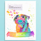Personalized Always Right There With You -  Pug Art Print