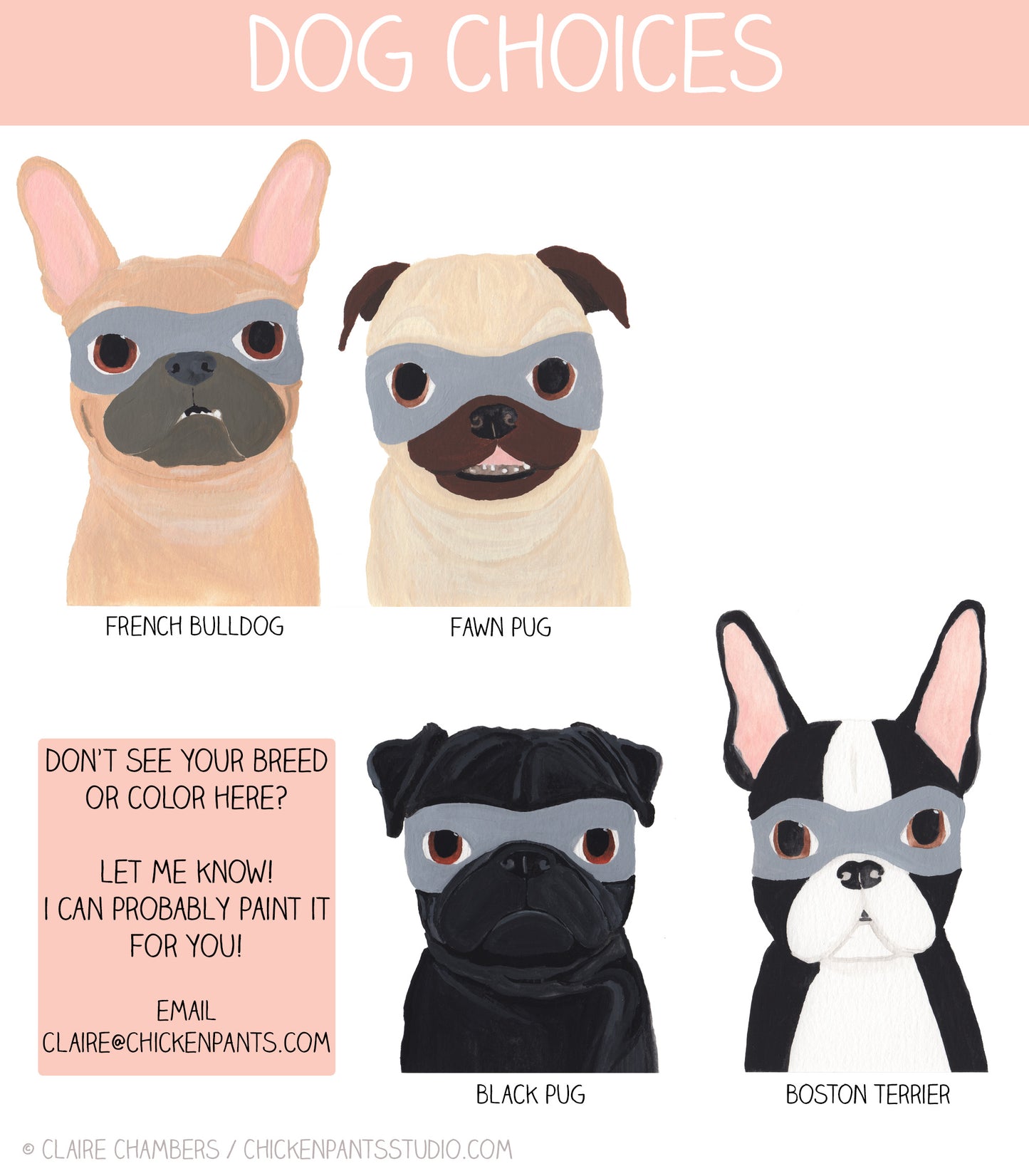 Personalized Partners In Crime Dog Art Print