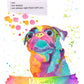 Personalized Always Right There With You -  Pug Art Print
