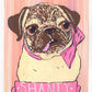 Sedona Pug Social Exclusive! Custom Sketch Portrait